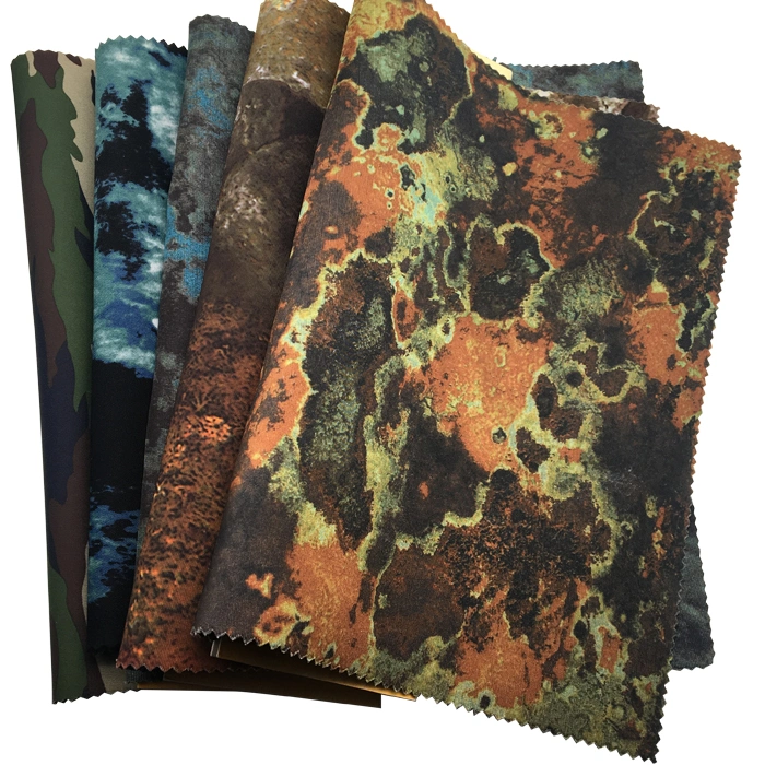 Hotsale 3mm Camouflage Printed Neoprene Rubber Sheet Fabric for Spearfishing Suits