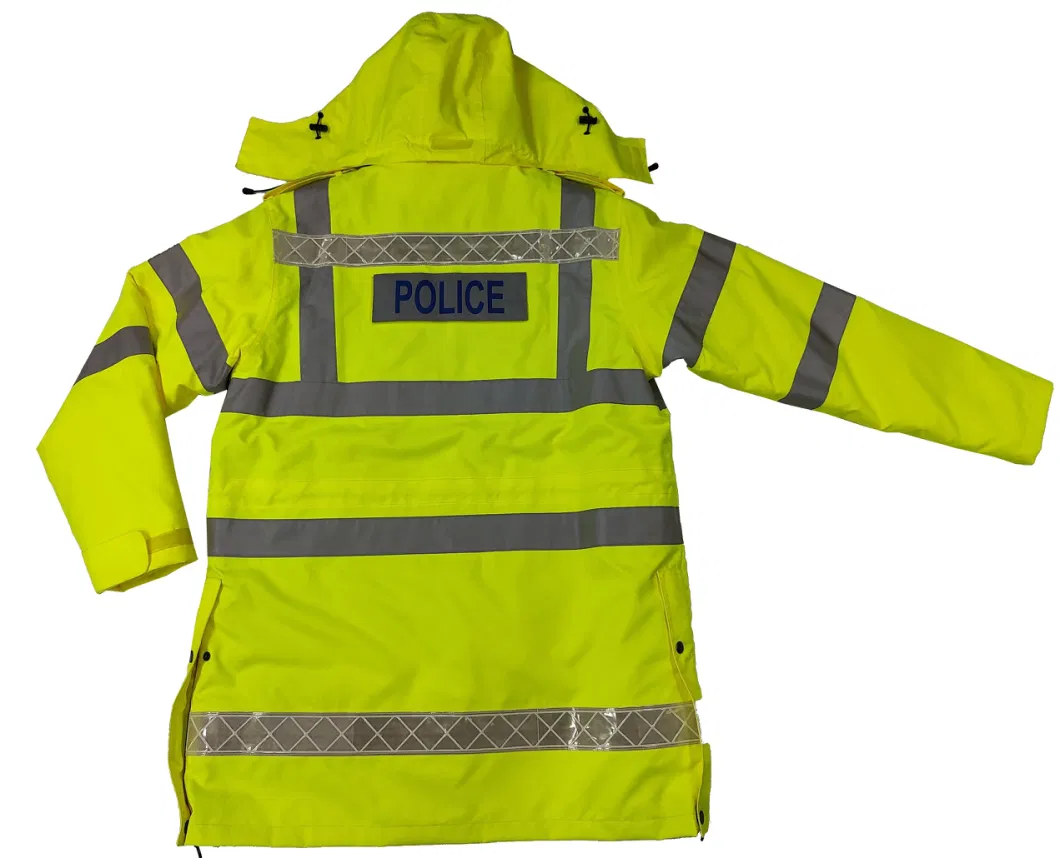 Safety Workwear Eniso20471 Hi Vis Parka Jacket Reflective Winter Parka